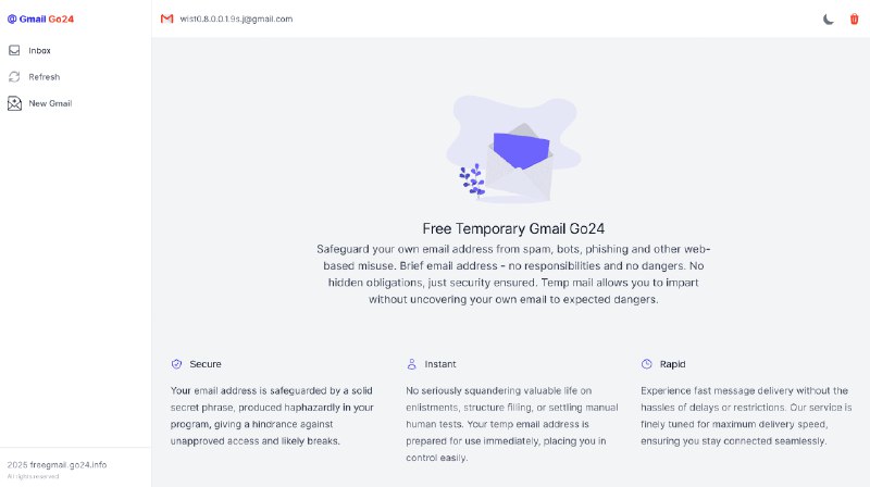 👉 名称：freegmail