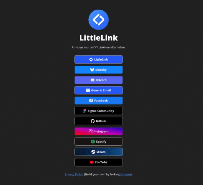 👉 名称：littlelink