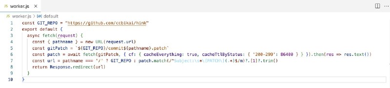 hink - 使用 10 行代码实现一个带访问统计的短链接系统支持：Cloudflare Workers/Snippets + Cloudflare WAF(Pro)腾讯云 EdgeOne(Free)阿里云 ESA(Free)