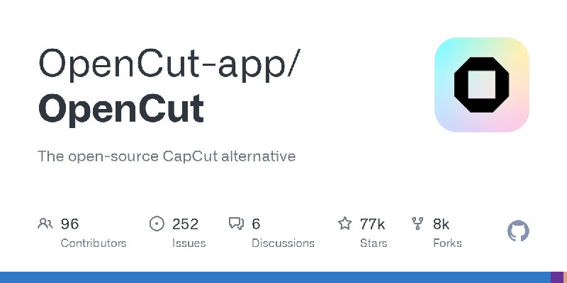 GitHub - OpenCut-app/OpenCut: The open-source CapCut alternative