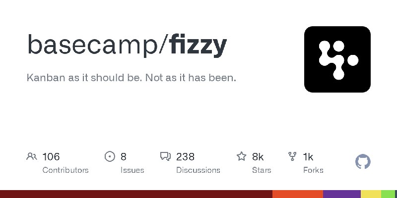 GitHub - basecamp/fizzy: Kanban as it should be. Not as it has been.