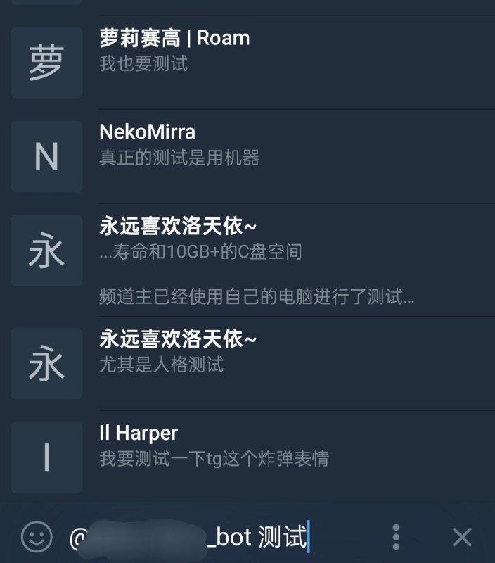 # telegram-database