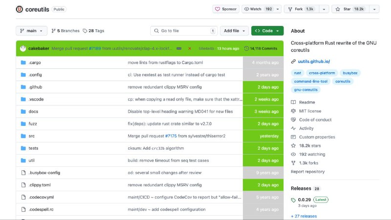 #脚本 #工具 #开源 GitHub Freshness - 高亮 GitHub 仓库更新时间▎脚本平台：#Tampermonkey▎脚本介绍：一个油猴脚本，旨在通过颜色高亮的方式，帮助你快速判断一个 GitHub 仓库是否在更新