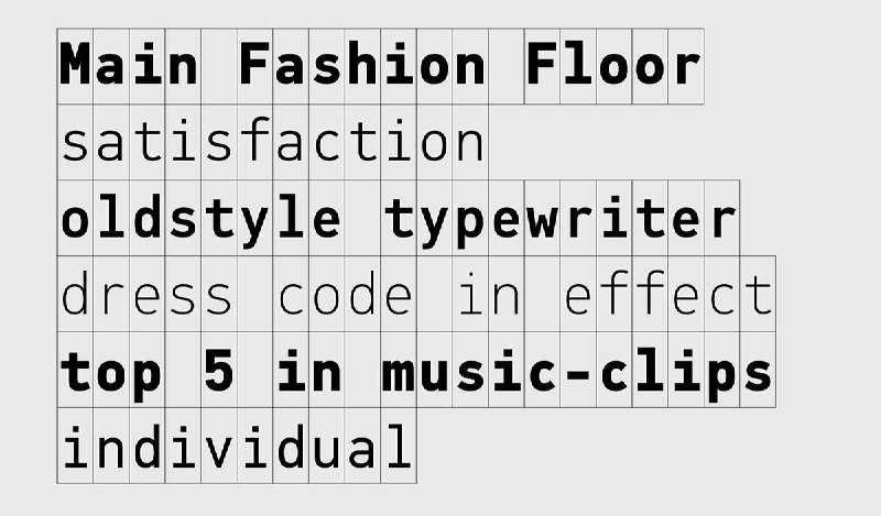 #Web #GitHub情报 #Fonts🏠 The Monospace Web：极简风格设计的全等宽字体网页🔗：GitHub | Web🔠 对于接触中文语境比较多的我们来讲，等宽字体这个概念并不经常被提及