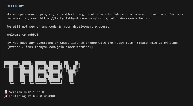 #GitHub #AI #工具 Tabby - 开源自托管 AI 编码助手 ▎项目介绍：一个自托管的 AI 编码助手，提供 GitHub Copilot 的开源和本地替代方案