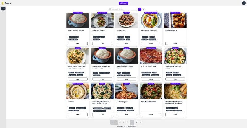 #软件 #工具 #开源 Recipya - 功能强大的开源食谱管理器▎软件平台：#Web #Windows #macOS #Linux▎软件介绍：一个干净、简单且强大的食谱管理应用，旨在帮助用户规划和分享喜爱的食谱