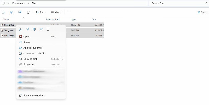 File Converter文件转换与压缩工具，支持多种文件格式，包括音频、视频、图片和文档等，可通过鼠标右键快速完成操作，支持批量处理、多语言，免费开源，适用于 Windows 系统