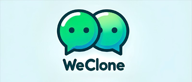 #开源 #微信 WeClone - 使用微信聊天记录微调大语言模型通过微信聊天记录微调LLM、语音消息+0.5B大模型实现高质量声音克隆最后可绑定到微信机器人，实现自己的数字克隆体分身！📮投稿    📢频道    💬群聊    索引