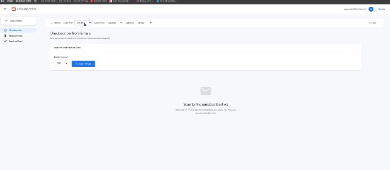 #邮箱 #工具 gmail-cleaner - 一款开源的 Gmail 邮箱清理工具经常用谷歌登录各种网站之后，邮箱总是会收到各种垃圾、营销等邮件，这个工具可以批量退订、删除这些邮件
